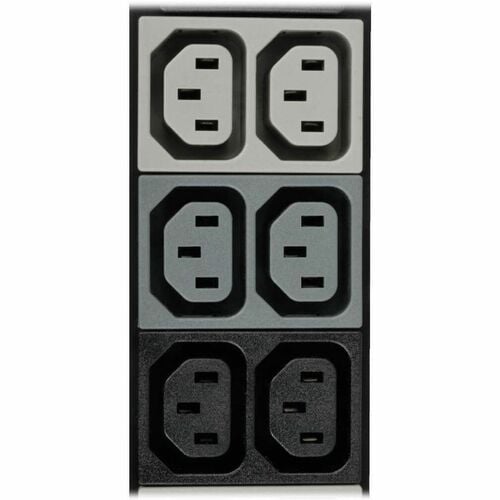 PDU triphasé 208-240 V 0 URM 8,6 kW 36 C13 9 C19 16/20 A 70 po
