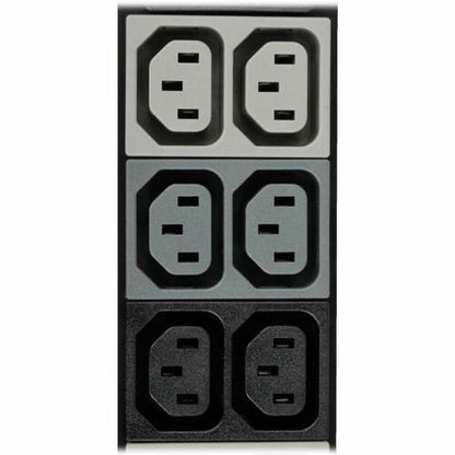 PDU triphasé 208-240 V 0 URM 8,6 kW 36 C13 9 C19 16/20 A 70 po