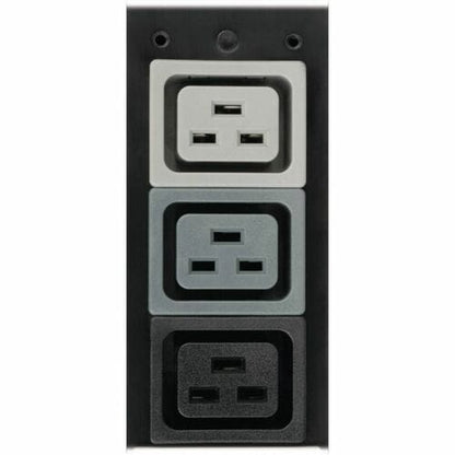 PDU triphasé 208-240 V 0 URM 8,6 kW 36 C13 9 C19 16/20 A 70 po