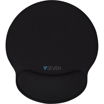 V7 MP03BLKV7 Memory Foam Mouse Pad with Wrist Rest