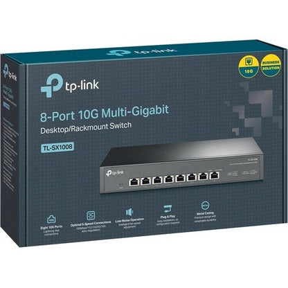 8PORT 10G DESKTOP/RACKMOUNT SWITCH