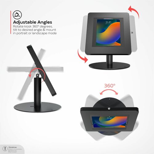 CTA Digital Hyperflex Security Kiosk Stand for Tab