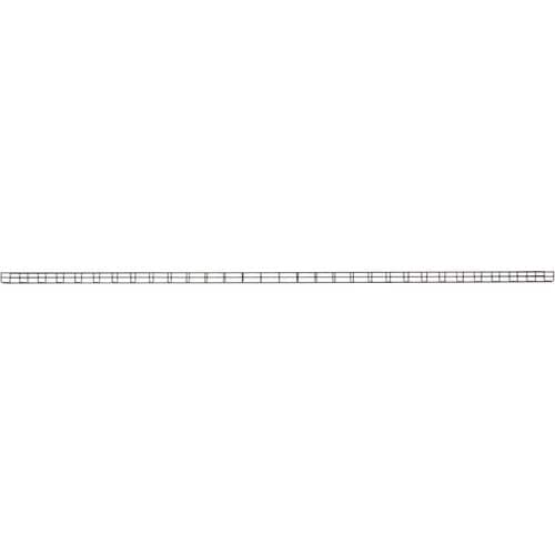 Tripp Lite by Eaton Wire Mesh Cable Tray - 150 x 50 x 1500 mm (6 in. x 2 in. x 5 ft.), 2-P