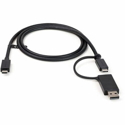 Cable USB-C StarTech.com de 1 m (3 pies) con adaptador USB-A, USB-C a C (10 Gbps/PD)