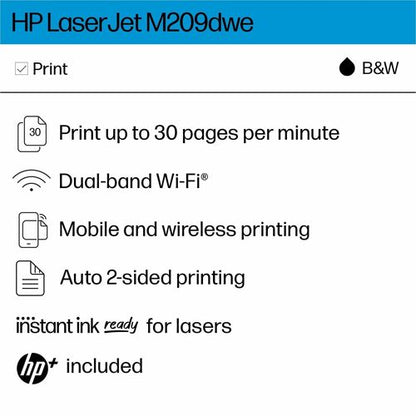 Imprimante laser ML LASERJET PRO M209DWE