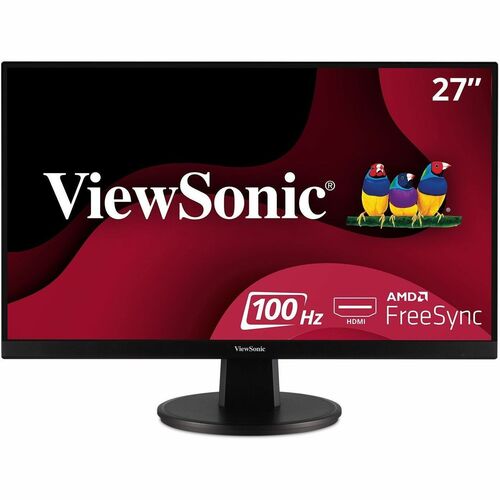 Écran Viewsonic 27 pouces, dalle MVA, résolution 1920 x 1080 - 27 pouces visible - Multi