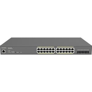 CLD ADMINISTRADO DE 24 PUERTOS EN RACK 1U, 19 PULGADAS, GB, L2 POE+, 4 SFP+ DE 10 GB, 802.3AF/AT