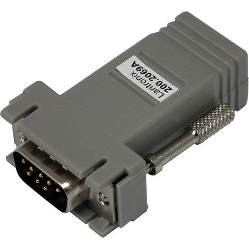 Accesorio Lantronix, adaptador RJ45 a DCE DB9M, SLC, EDSxPR, EDSxPS, conexión a DTE DB9F