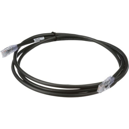 Cordon de raccordement Panduit PanNet, 24 AWG, Cat. 6A, RJ45, 10 pi, noir - Quantité minimale de commande