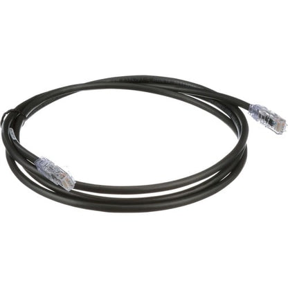Cordon de raccordement Panduit PanNet, 24 AWG, Cat. 6A, RJ45, 10 pi, noir - Quantité minimale de commande