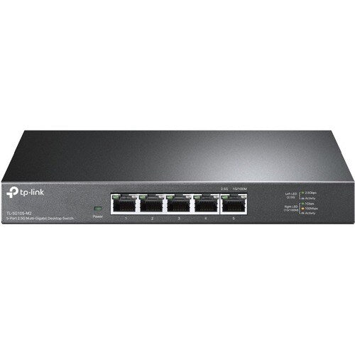 5-PORT 2.5G MULTI-GIGABIT DESKTOP SWITCH 5 2.5G RJ45 PORTS
