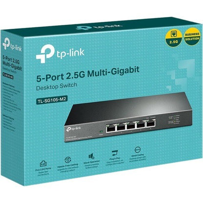 5-PORT 2.5G MULTI-GIGABIT DESKTOP SWITCH 5 2.5G RJ45 PORTS