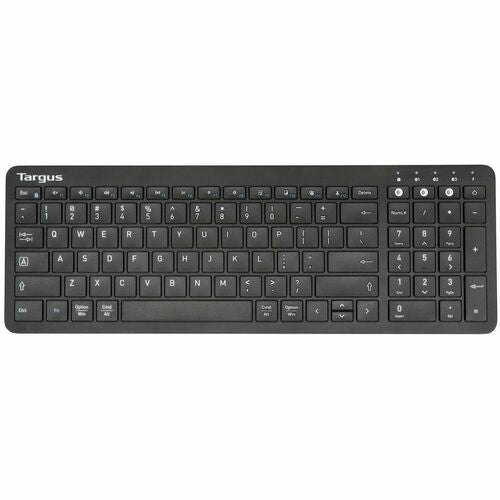 Teclado antimicrobiano Bluetooth multidispositivo de tamaño mediano de Targus, negro