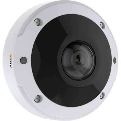 AXIS M3077 6 Megapixel Outdoor Network Camera - Color - Dome - White - 65.62 ft