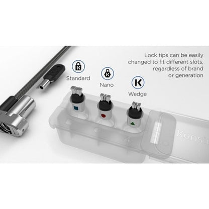 Kensington Universal 3-in-1 Keyed Laptop Lock