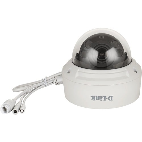 Caméra réseau HD 8 mégapixels D-Link Vigilance DCS-4618EK - Dôme - 98,43 pi (30