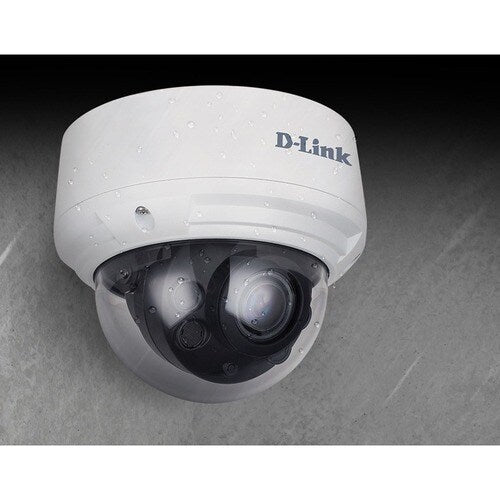 Cámara de red D-Link Vigilance DCS-4618EK HD de 8 megapíxeles - Domo - 98,43 pies (30