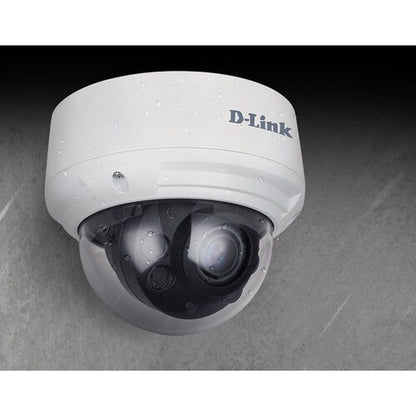 Cámara de red D-Link Vigilance DCS-4618EK HD de 8 megapíxeles - Domo - 98,43 pies (30