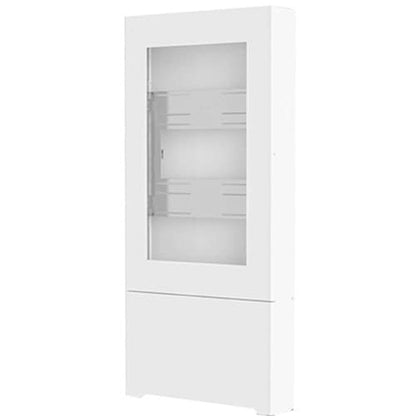 Chief Impact Floor Standing Kiosk  Portrait 40 Whi