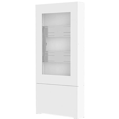 Chief Impact Floor Standing Kiosk  Portrait 42 Whi