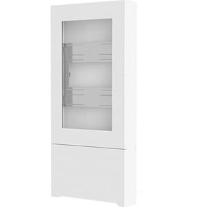 Chief Impact Floor Standing Kiosk - Portrait 43" W