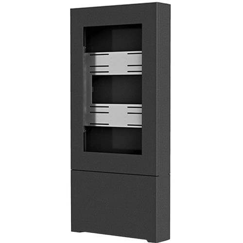 Chief Impact Floor Standing Kiosk  Portrait 46 Bla