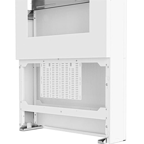 Chief Impact Floor Standing Kiosk  Portrait 48 Whi