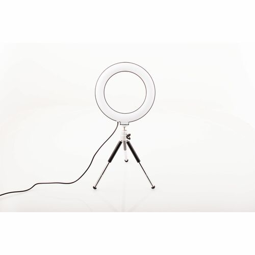CODi 6\" LED Ring Light w/ Mini Tripod - Tripod Mount - Black, White