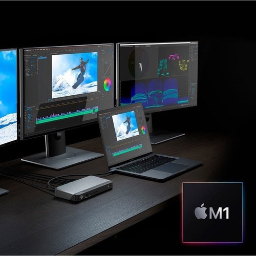 Station d'accueil universelle triple 4K ALOGIC avec 10