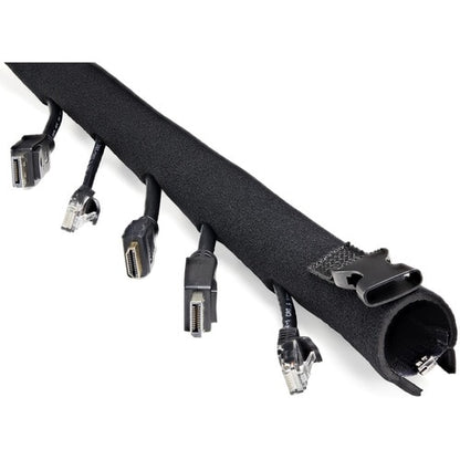 StarTech.com 40" Neoprene Cable Management Sleeve with Zipper/Buckle