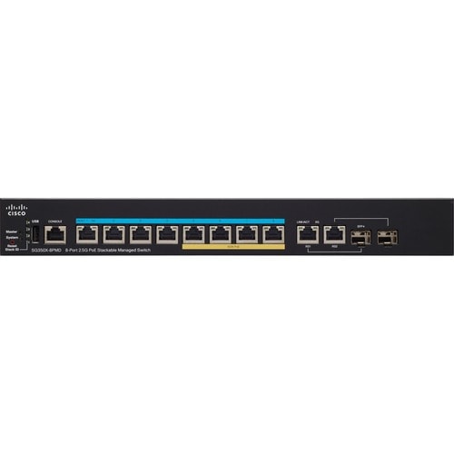 SG350-8PMD CONMUTADOR DE 8 PUERTOS POE DE 2,5 G REMANUFACTURADO