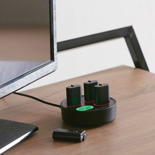 Base de carga Verbatim para usar con el controlador Xbox Batería recargable