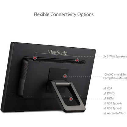 Écran tactile LCD ViewSonic TD2223 22 pouces - 16:9 - 5 ms