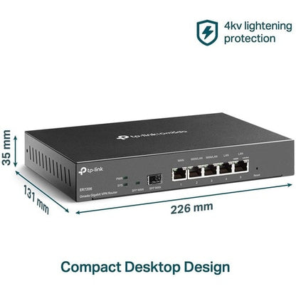 OMADA SAFESTREAM GIGABIT MULTI- WAN VPN ROUTER