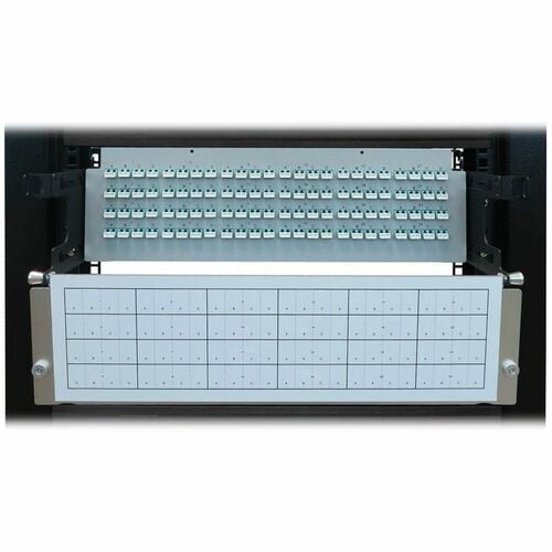 Panel de conexión de fibra precargado Tripp Lite by Eaton N48M-24M8L4-10 - 96 x dúplex - 3