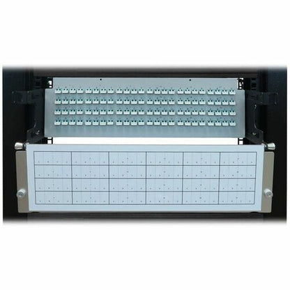 Panel de conexión de fibra precargado Tripp Lite by Eaton N48M-24M8L4-10 - 96 dúplex - 3U de alto - A