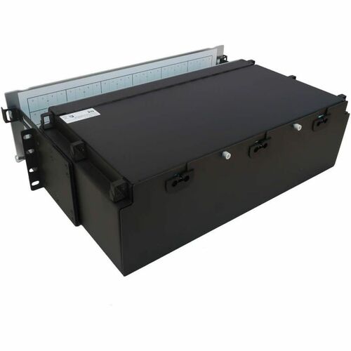 Panel de conexión de fibra precargado Tripp Lite by Eaton N48M-24M8L4-10 - 96 dúplex - 3U de alto - A