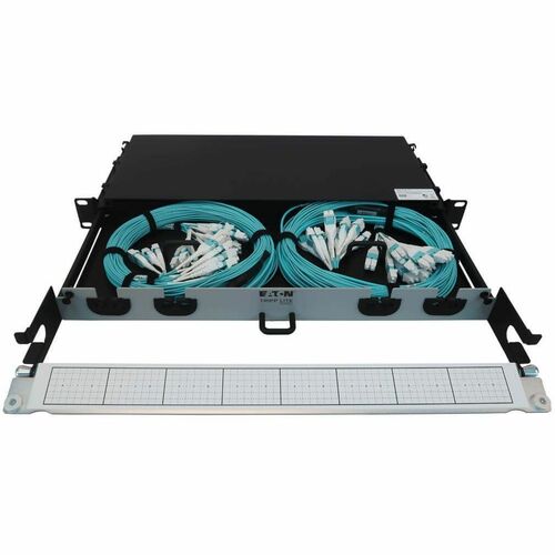 Panneau de fibres préchargé Tripp Lite by Eaton N48M-2L24L-10 - 24 x Duplex - Hauteur 1U