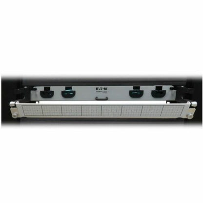 Tripp Lite by Eaton N48M-2L24L-20 Preloaded Fiber Panel - 24 x Duplex - 1U High - Aqua, Wh