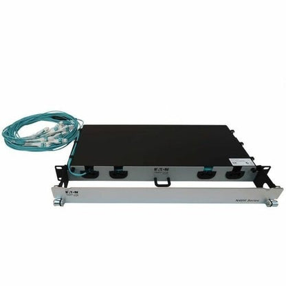 Panel de fibra precargado Tripp Lite by Eaton N48M-2L24L-20 - 24 dúplex - 1U de alto