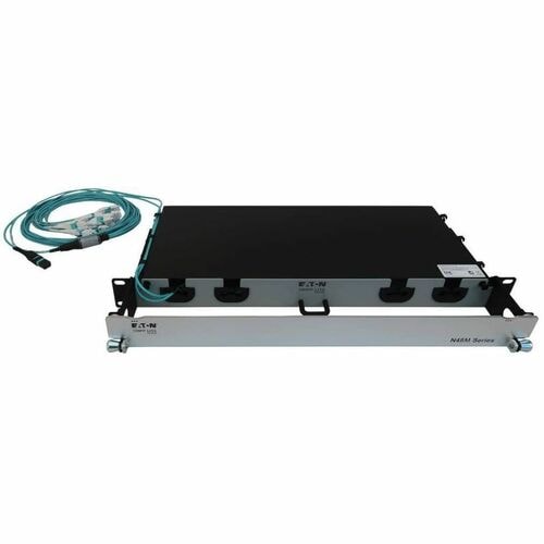 Panel de fibra precargado Tripp Lite by Eaton N48M-2M24L12-10 - 12 x dúplex - 1U Hig