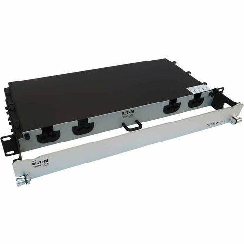 Panel de fibra precargado Tripp Lite by Eaton N48M-2M24L12-10 - 12 x dúplex - 1U de alto - Aqua,
