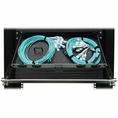 Panel de fibra precargado Tripp Lite by Eaton N48M-2M24L12-10 - 12 x dúplex - 1U Hig