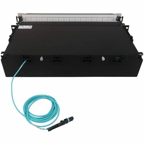 Panel de conexión de fibra precargado Tripp Lite by Eaton N48M-32M8L4-03 - 128 x dúplex -