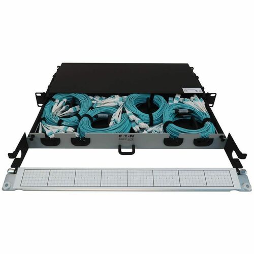 Panel de fibra precargado Tripp Lite by Eaton N48M-4L16L-10 - 4 x dúplex - 1U de alto -