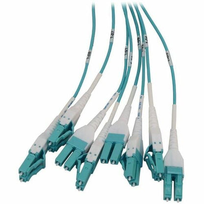Panel de fibra precargado Tripp Lite by Eaton N48M-4L16L-10 - 4 x dúplex - 1U de alto -