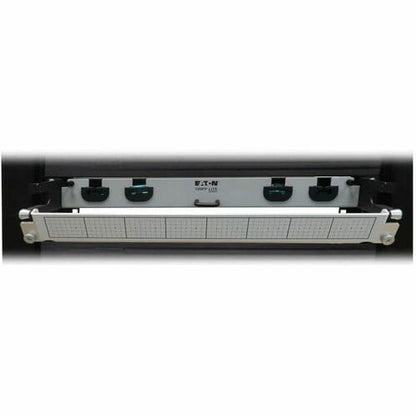 Panel de fibra precargado Tripp Lite by Eaton N48M-4M3X8M-10 - 1U de alto - Aqua - 19" de ancho - Ra