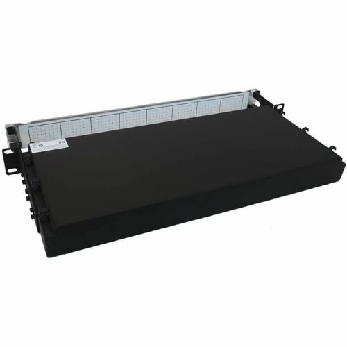 Panel de fibra precargado Tripp Lite by Eaton N48M-4M3X8M-10 - 1U de alto - Aqua - 19" de ancho - Ra