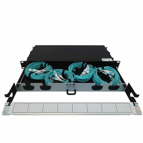 Panel de fibra precargado Tripp Lite by Eaton N48M-4M8L4-10 - 4 x dúplex - 1U de alto -