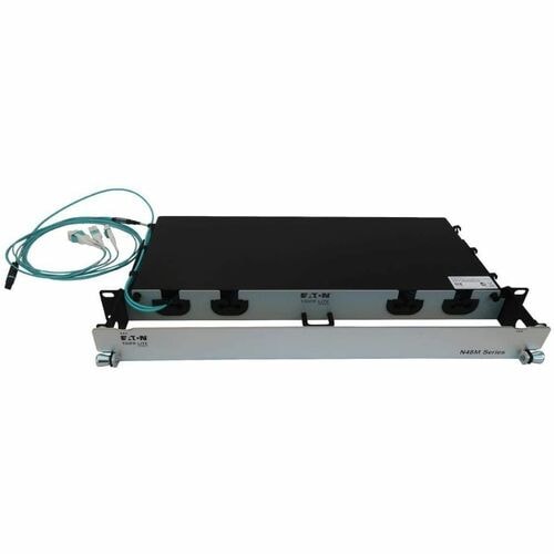 Panel de fibra precargado Tripp Lite by Eaton N48M-4M8L4-10 - 4 x dúplex - 1U de alto -